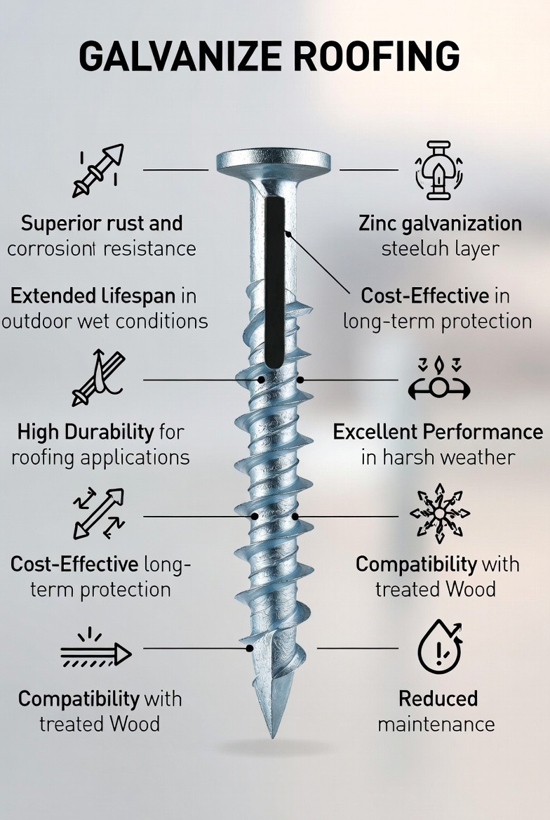 Roofing Nails Galvanized