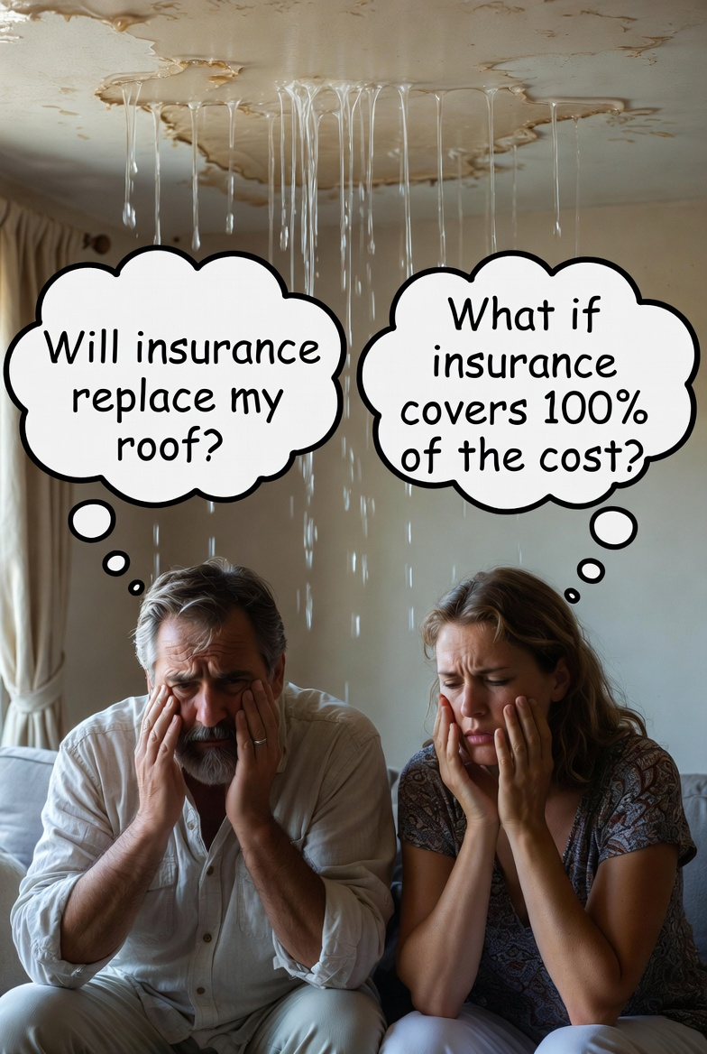 Will insurance replace my roof